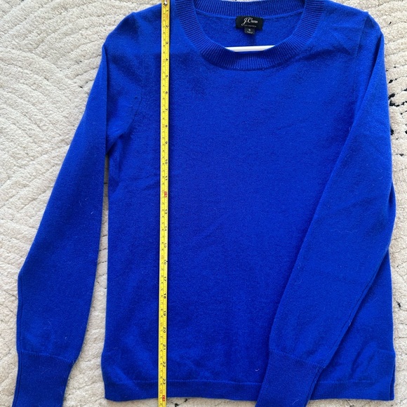 J. Crew Cashmere Crewneck in Blue| Size: Small - Picture 9 of 12